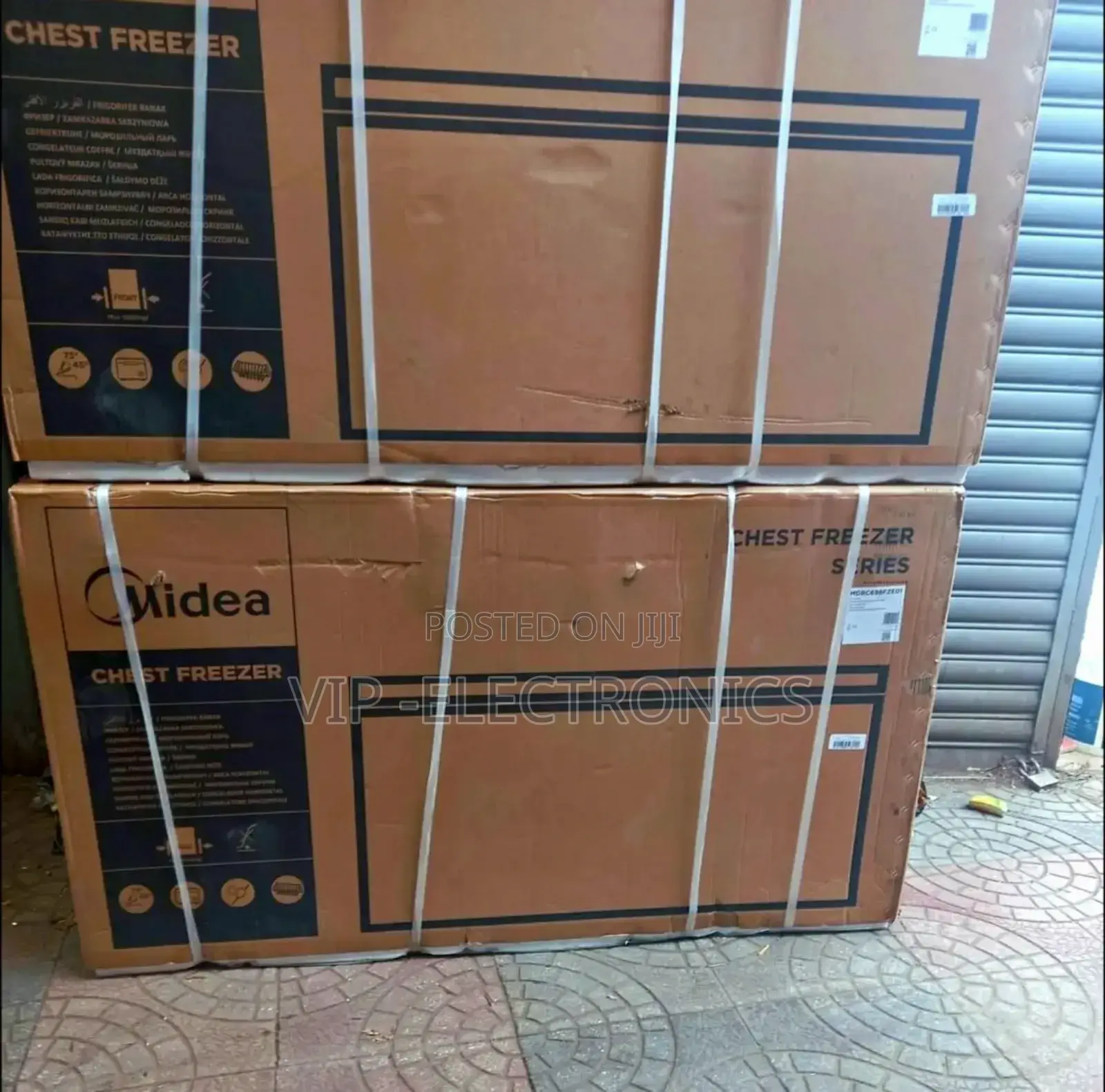 Midea Chest Freezer 698 Deep 2door Original Midea New Price