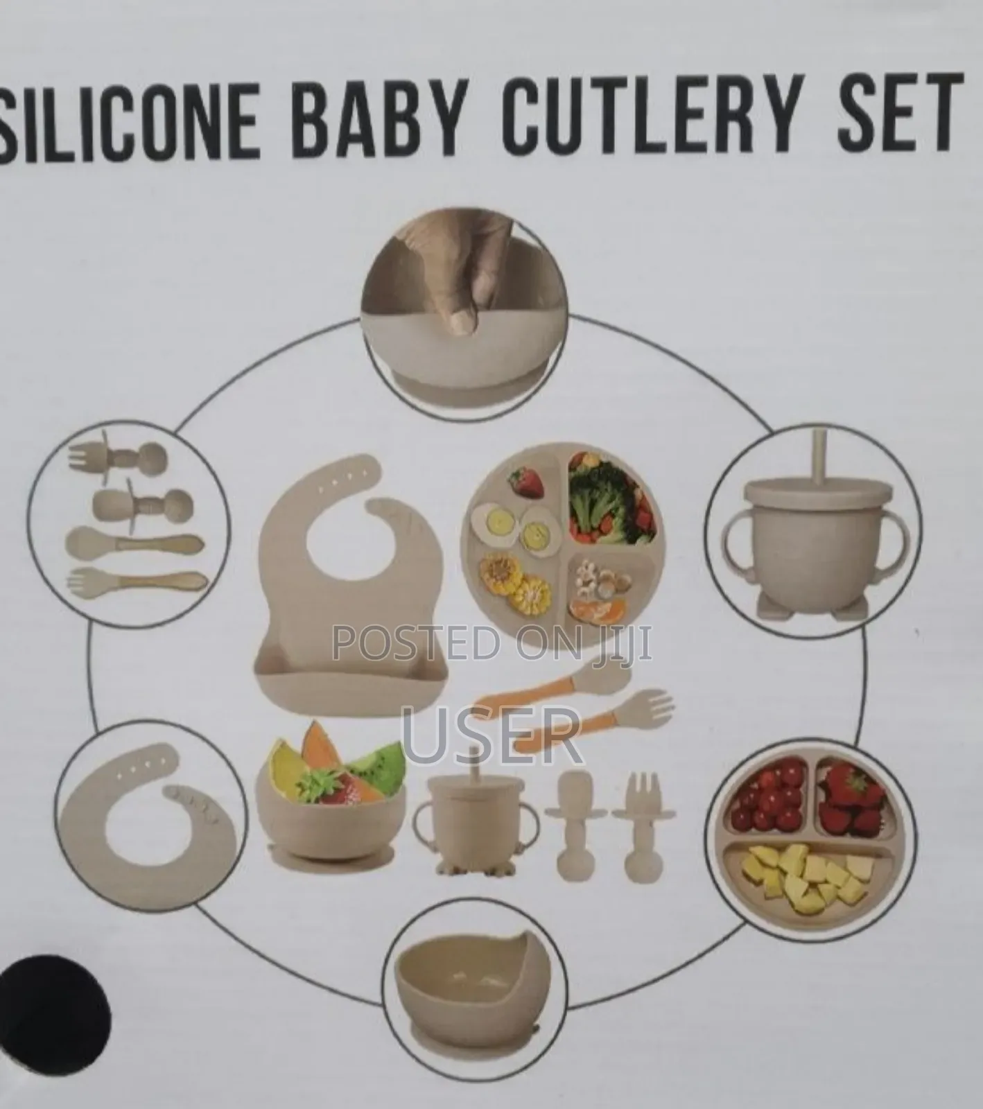 Silicon Baby Cutlery Set