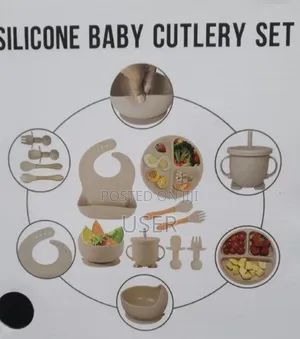 Photo - Silicon Baby Cutlery Set