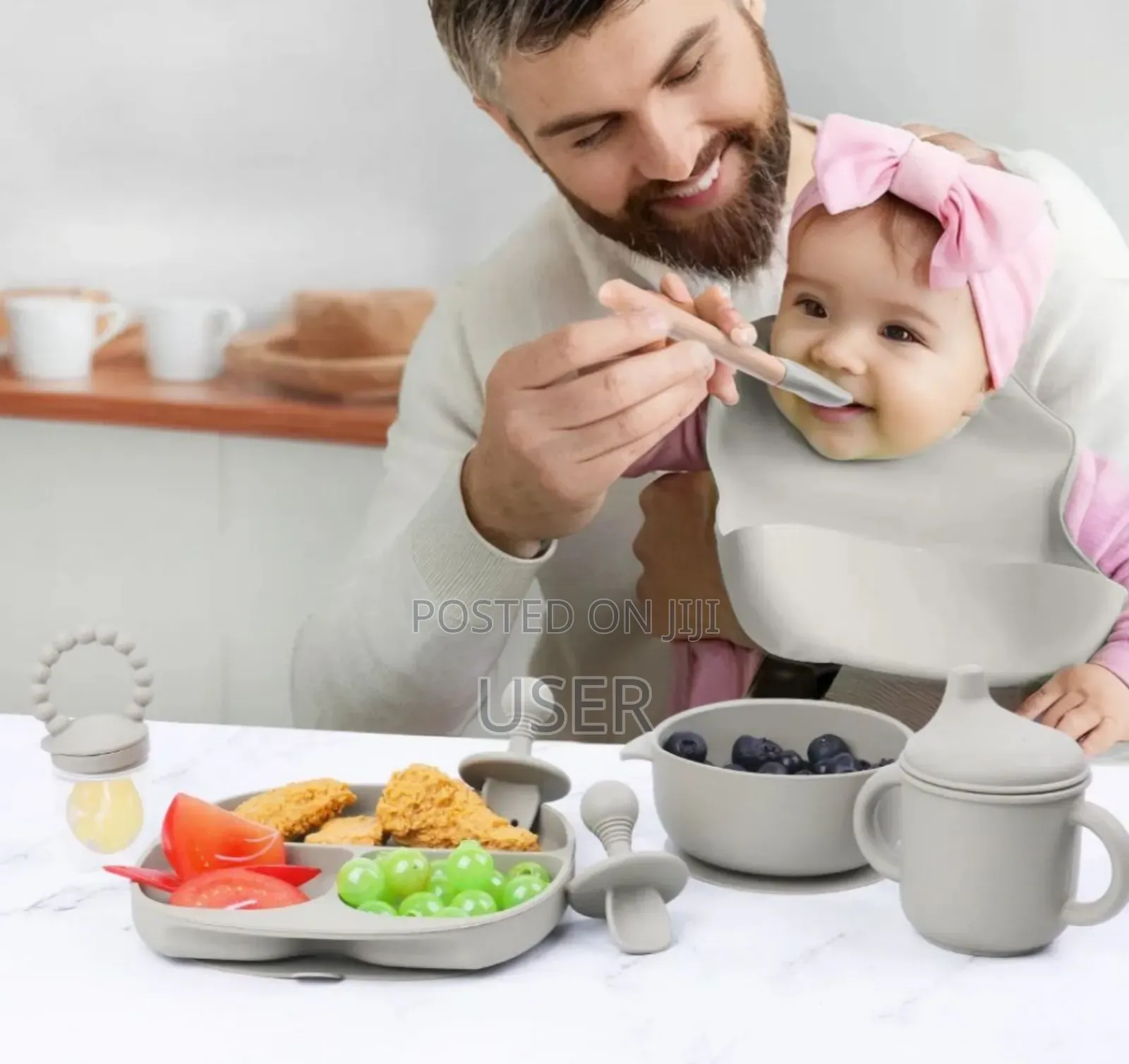 Silicon Baby Cutlery Set