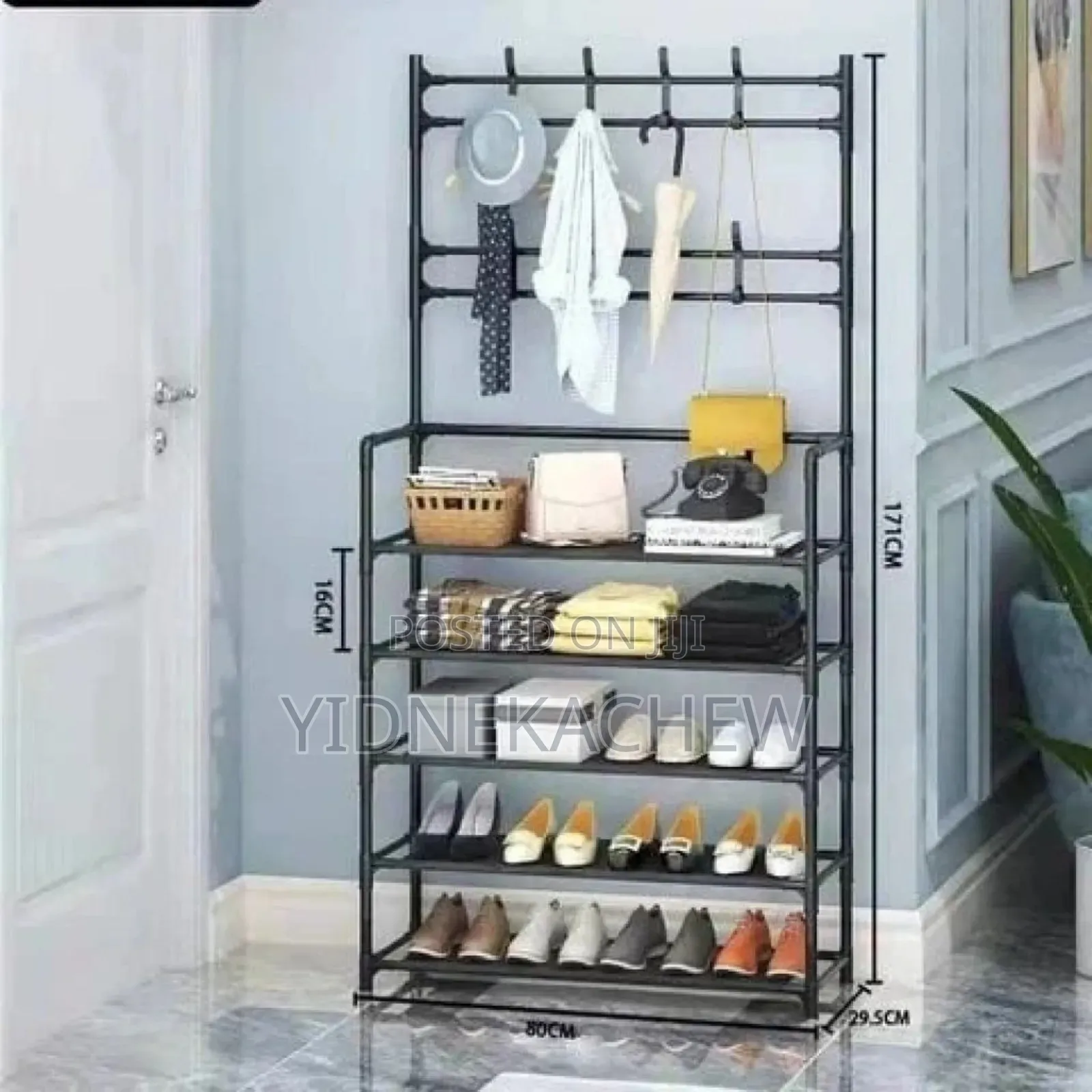 New Simple Floor Shoes Clothes Rack