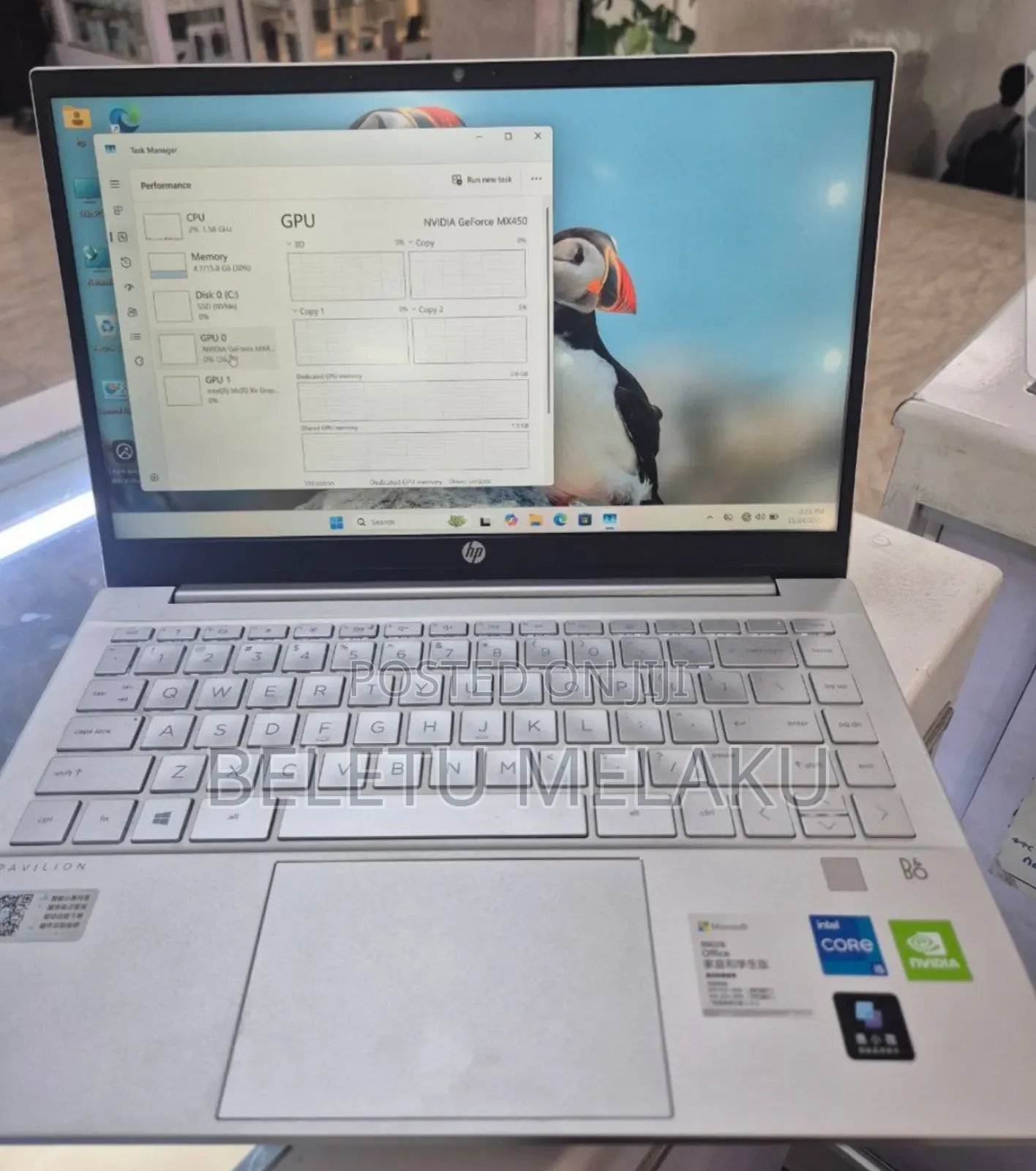 New Laptop HP Pavilion 14 16GB Intel Core I5 SSD 512GB