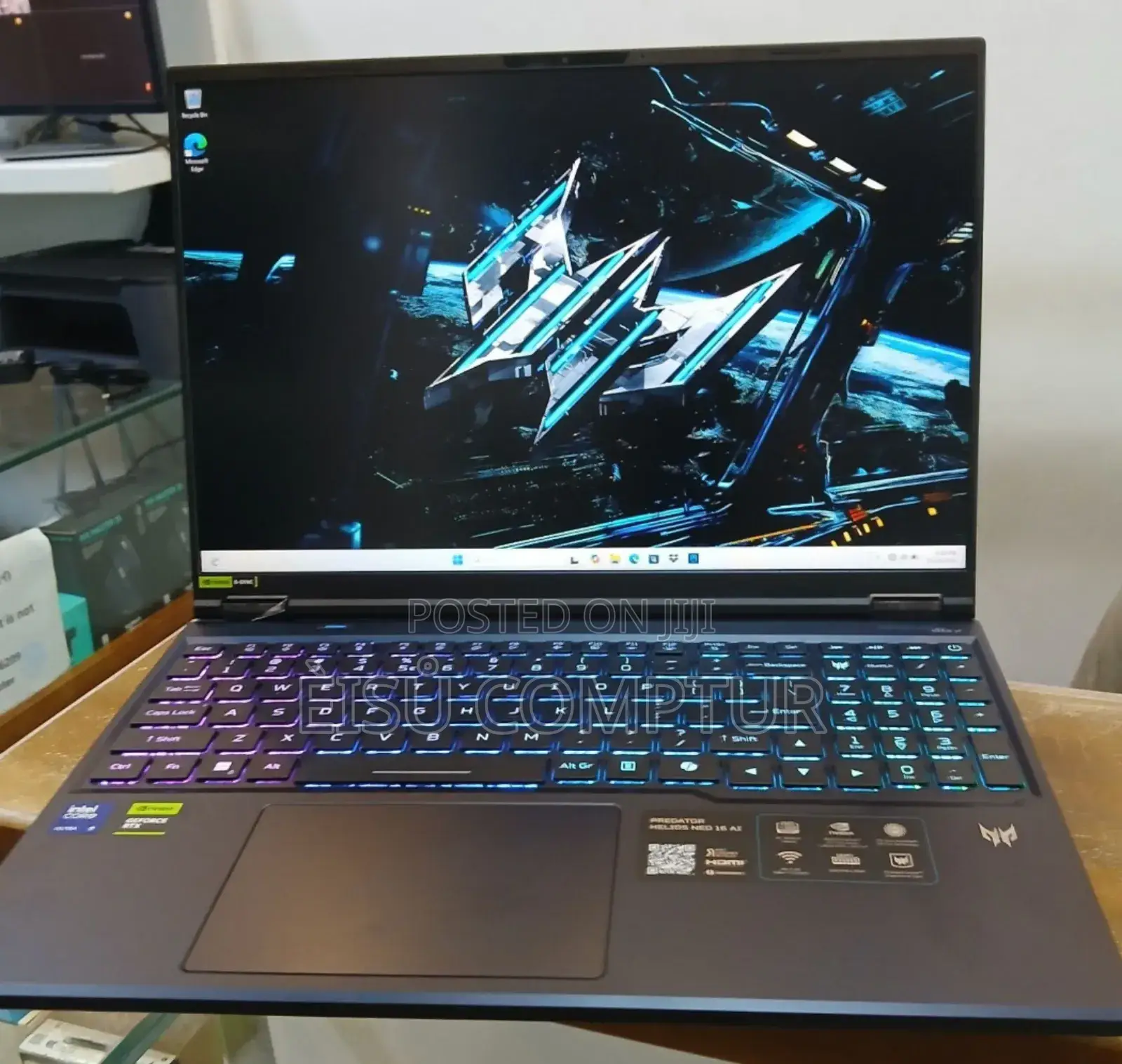 New Laptop Acer Predator Helios Neo 16 32GB Intel Core Ultra 9 SSD 1T