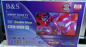 B S 50 Inch Tv Smart Android 15.0 New 2025 Model Original Latest Tv