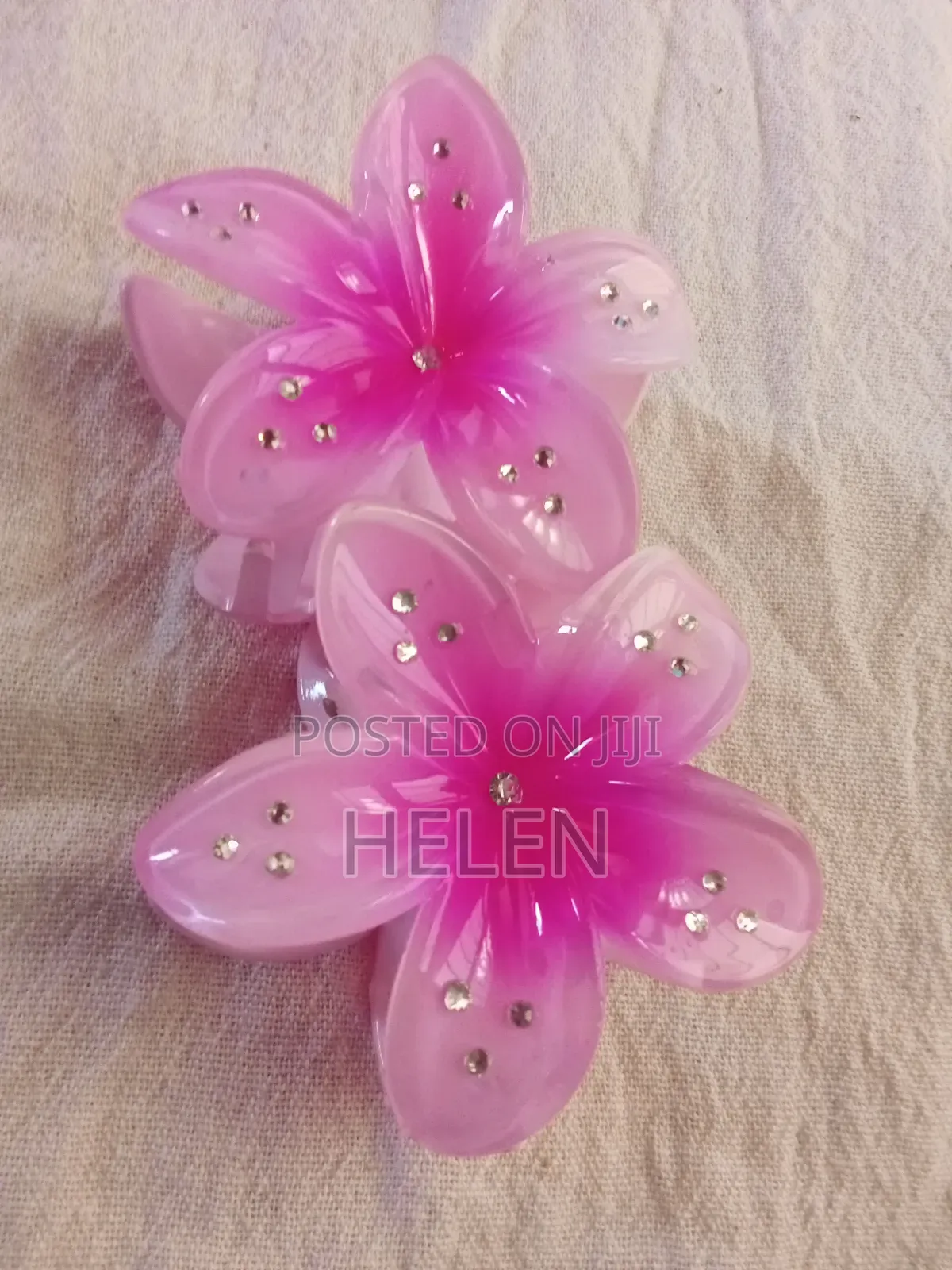 Flower Claw Clips