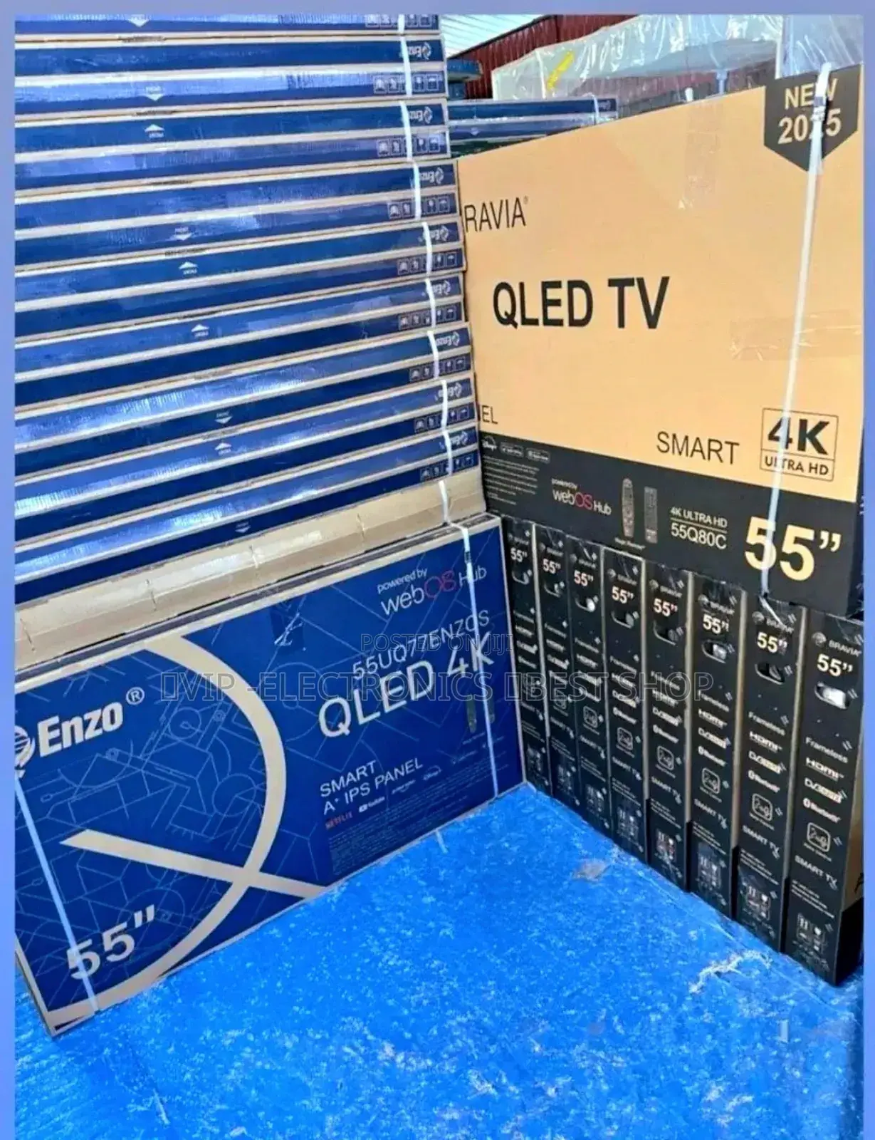 Enzo 55 Inch Tv Smart Uhd Webos New 2025 Model Tv
