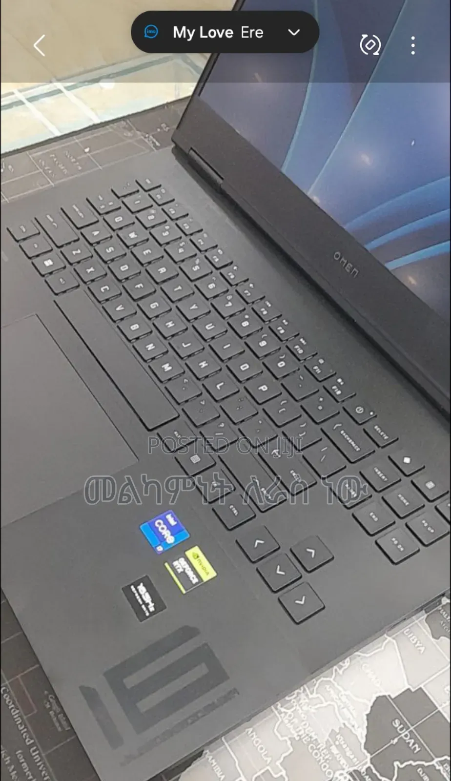 New Laptop HP Omen 16 16GB Intel Core I7 SSD 1T