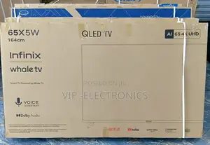 Infinix 65 Inch Tv Smart Qled Whale Tv Frameless Tv