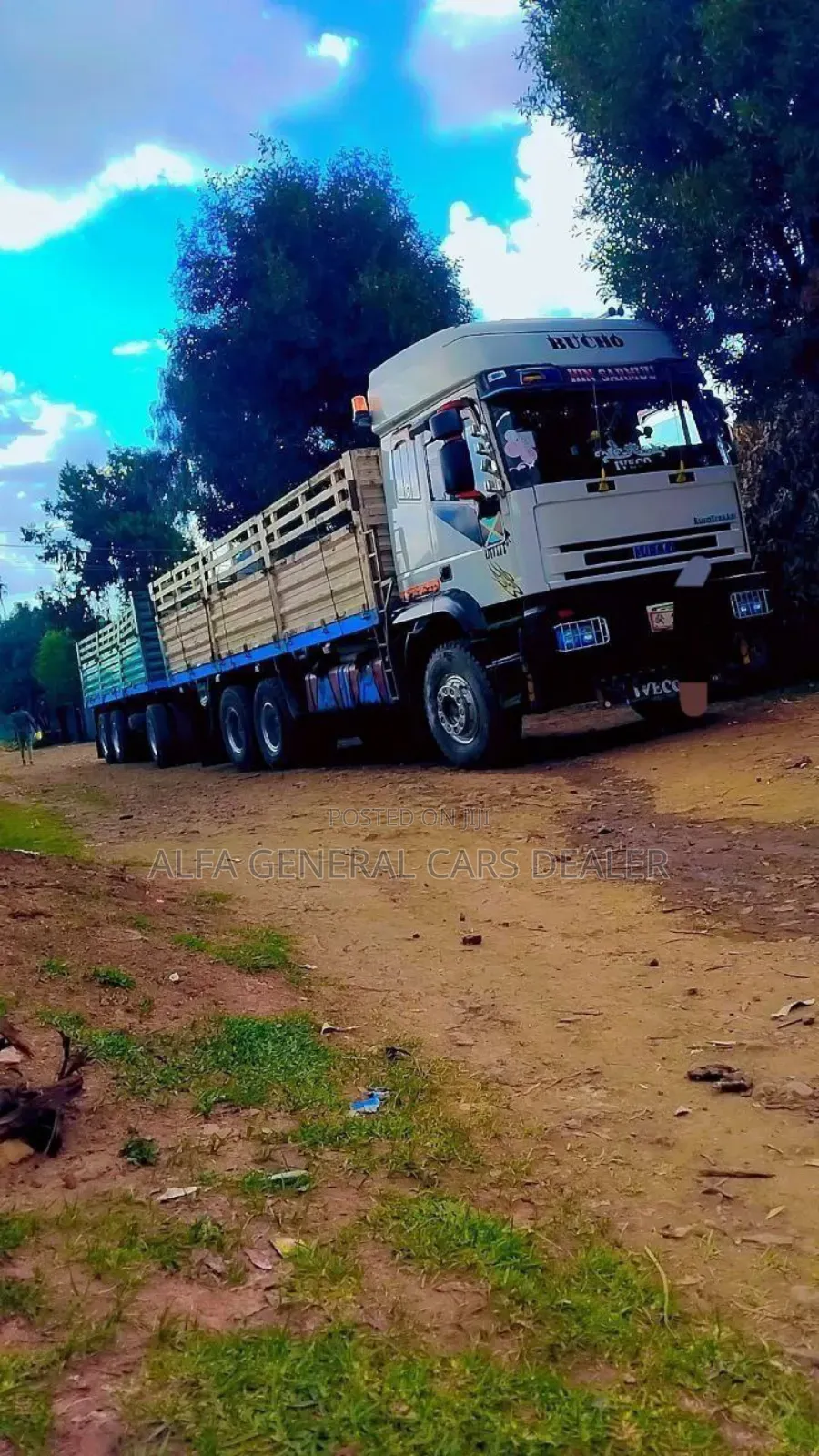 1999 ሞዴል ፉለር ኤሮትራከር በሼልቶ ጎማ:85%