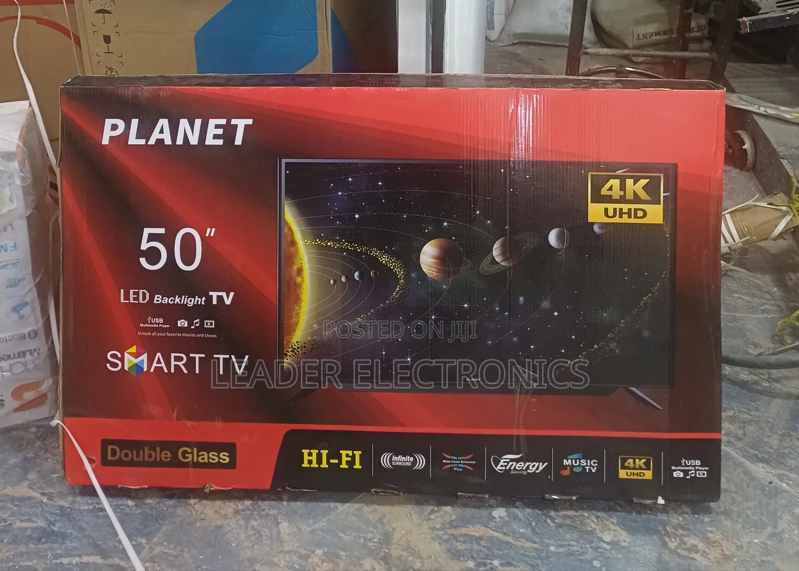Planet 50'' Smart Tv – Smooth, Stylish Powerful