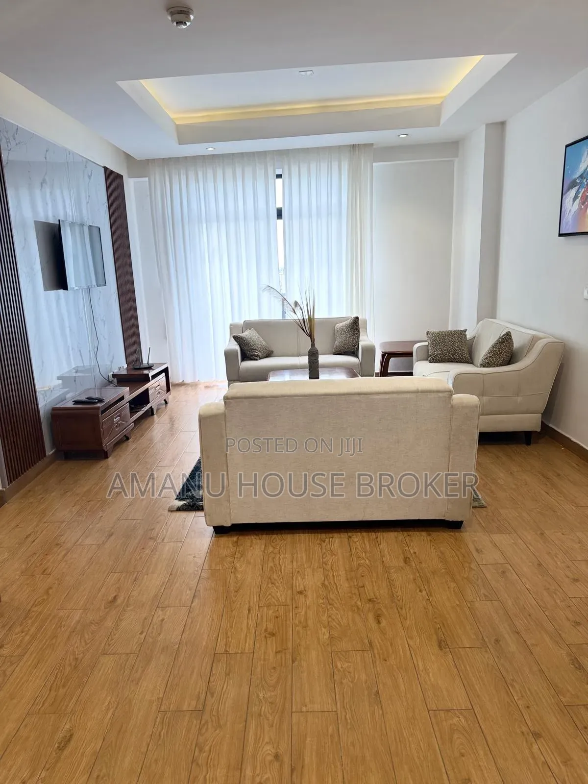 Furnished 3bdrm Apartment in Addis Abeba , Bole for rent