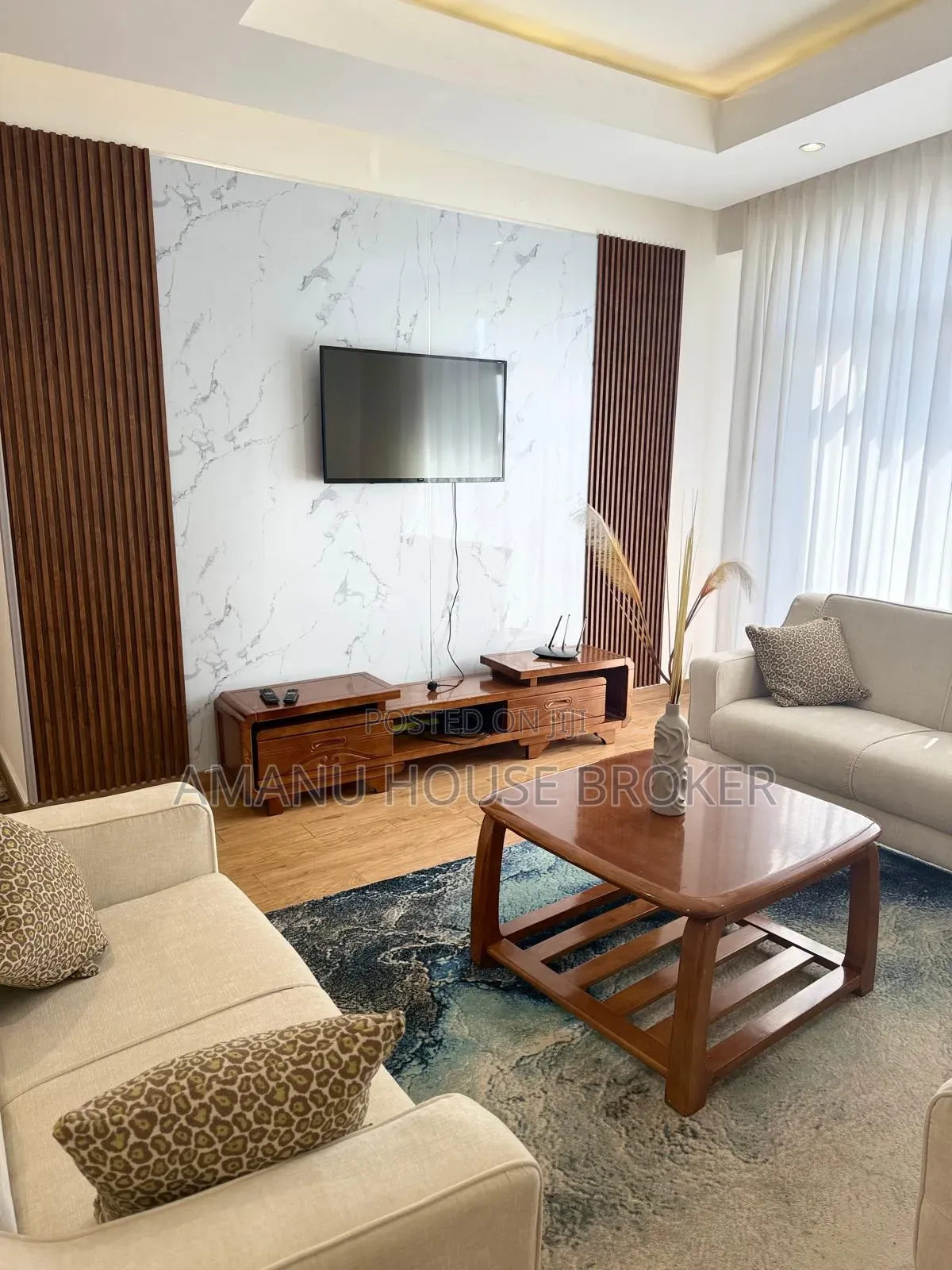 Furnished 3bdrm Apartment in Addis Abeba , Bole for rent