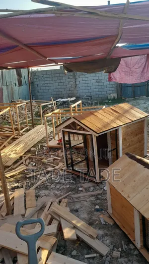 የእንጨት የውሻ ቤቶች