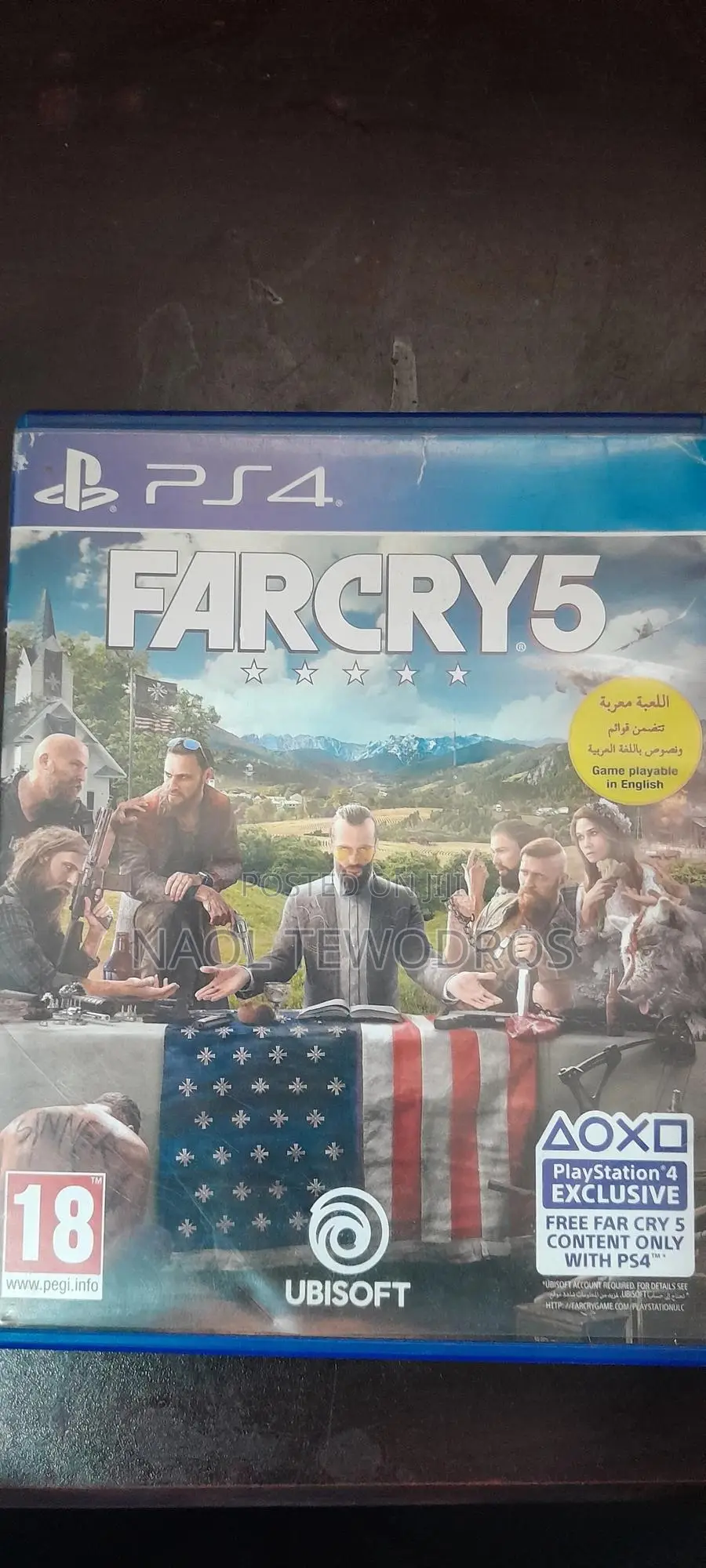 Farcry 5 Ps4 Disc