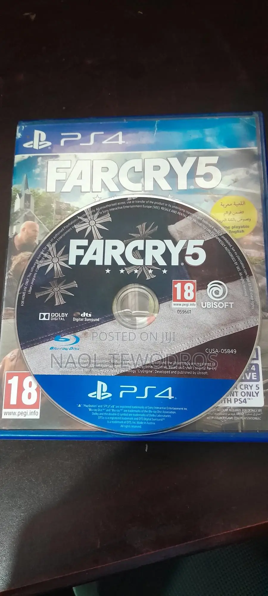 Farcry 5 Ps4 Disc