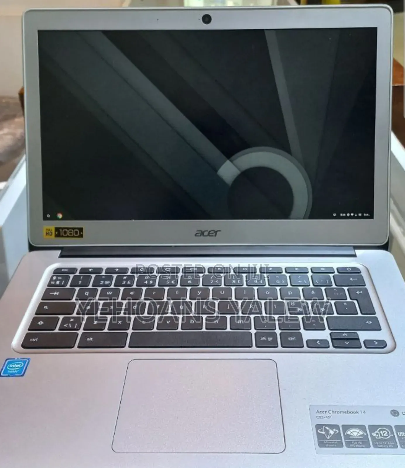New Laptop Acer Chromebook 14 4GB Intel Celeron SSD 128GB