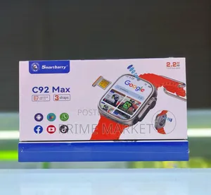 Photo - [C92 Max]ባለ ሲም ካርድ አንድሮይድ ስማርትዋችባለ ሁለት ካሜራ 6gb+64gb3 ተቀያያሪ ማሰሪያ