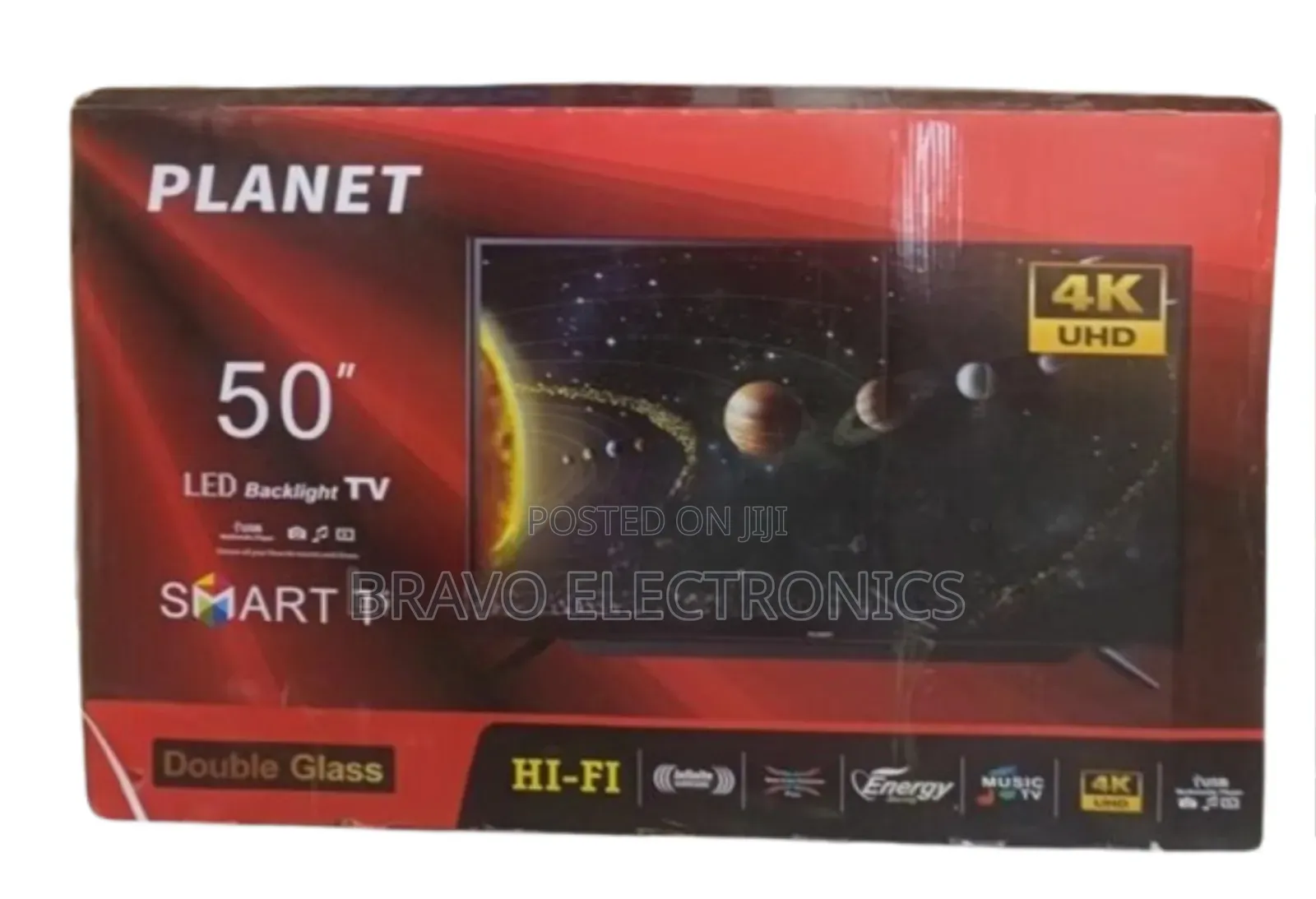  Planet 50" Uhd Tv – Crystal Clear, Stylish Affordable! 