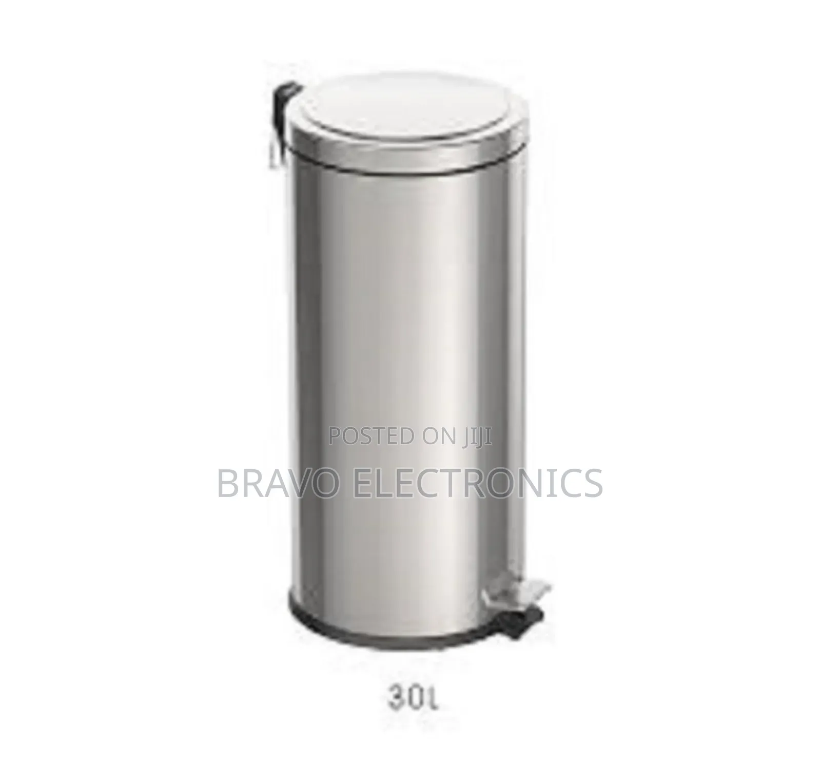 30l Stainless Steel Trash Can – Modern, Durable Fingerprint-Free! 