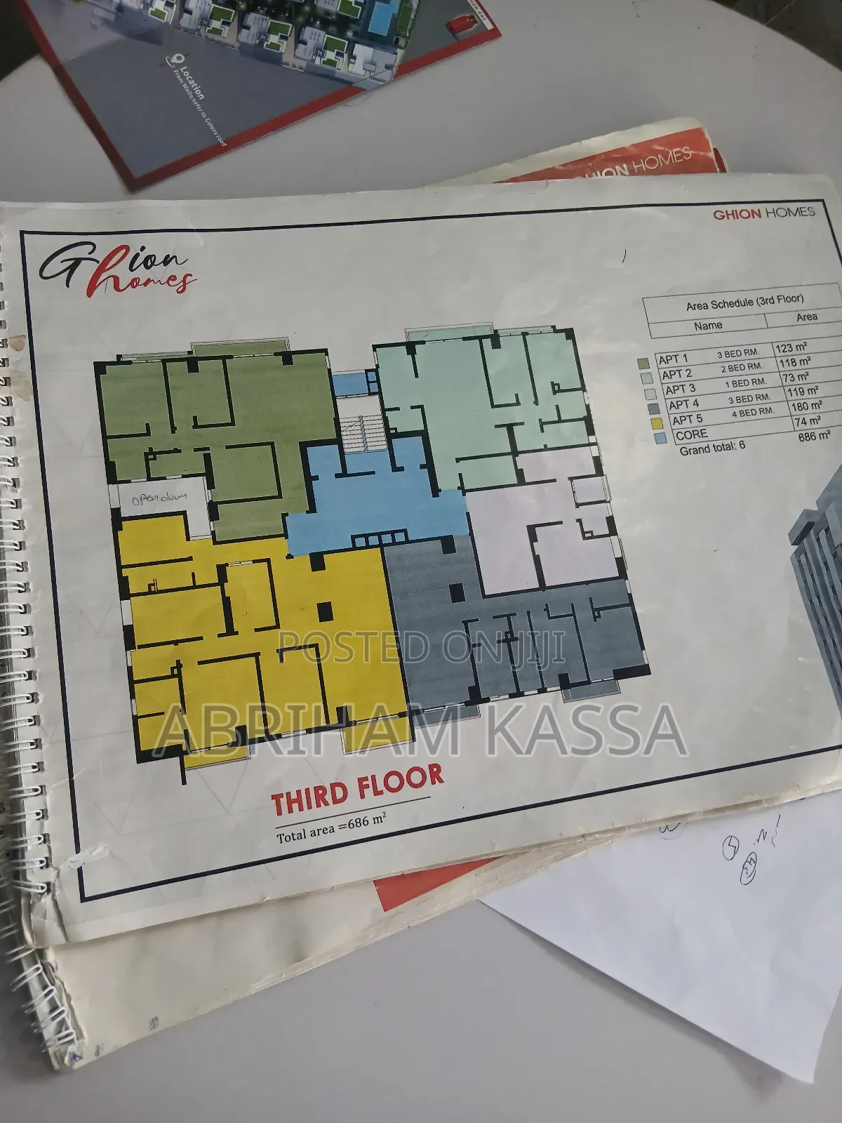 2bdrm Apartment in Ghion Homes, Bole for sale