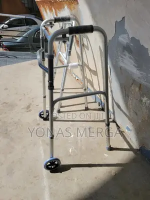 Photo - Elderly Walker橘፷adult Walker With Wheels妍囑portable Medical Walker