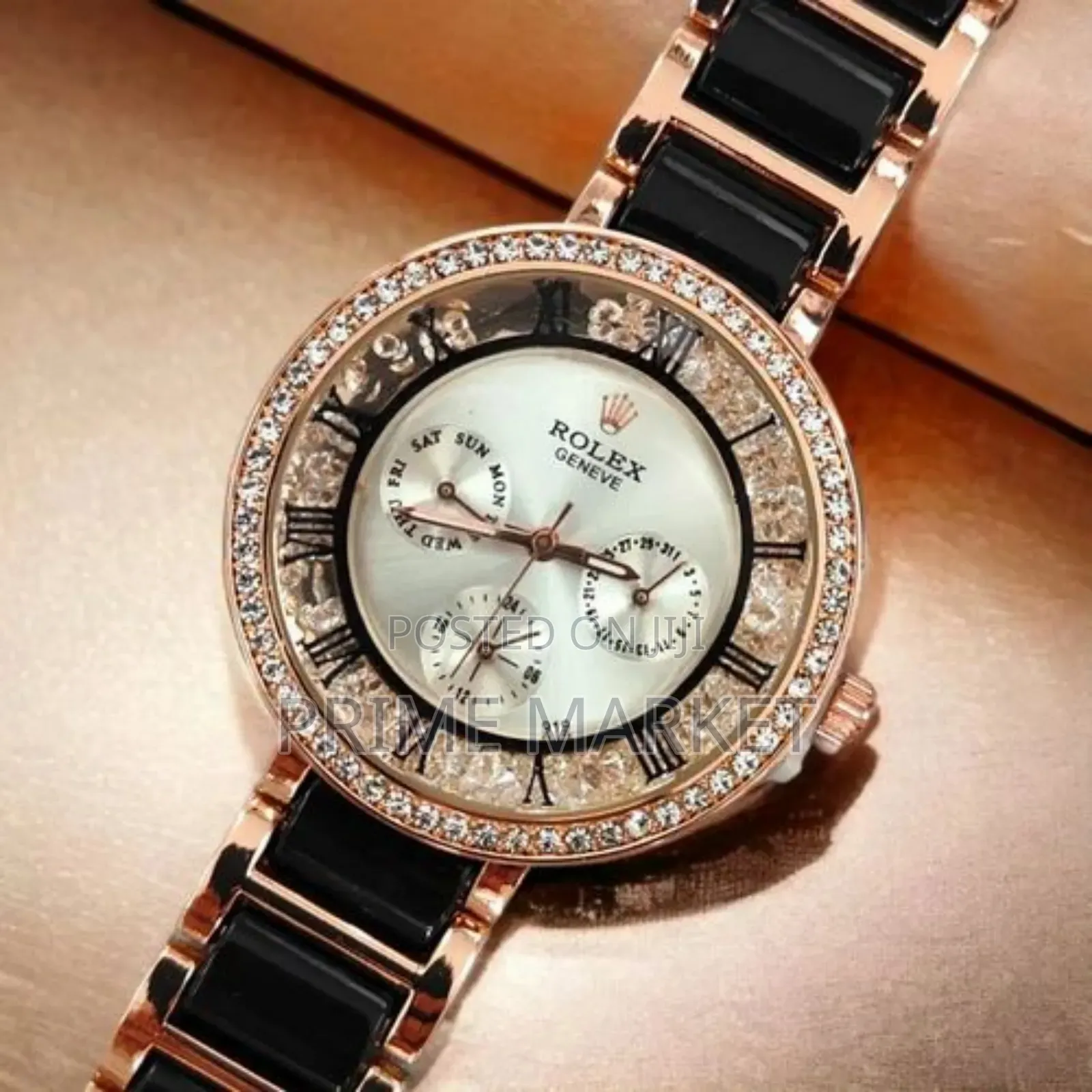 Rolex Women's Watch With a Rose Gold-Tone