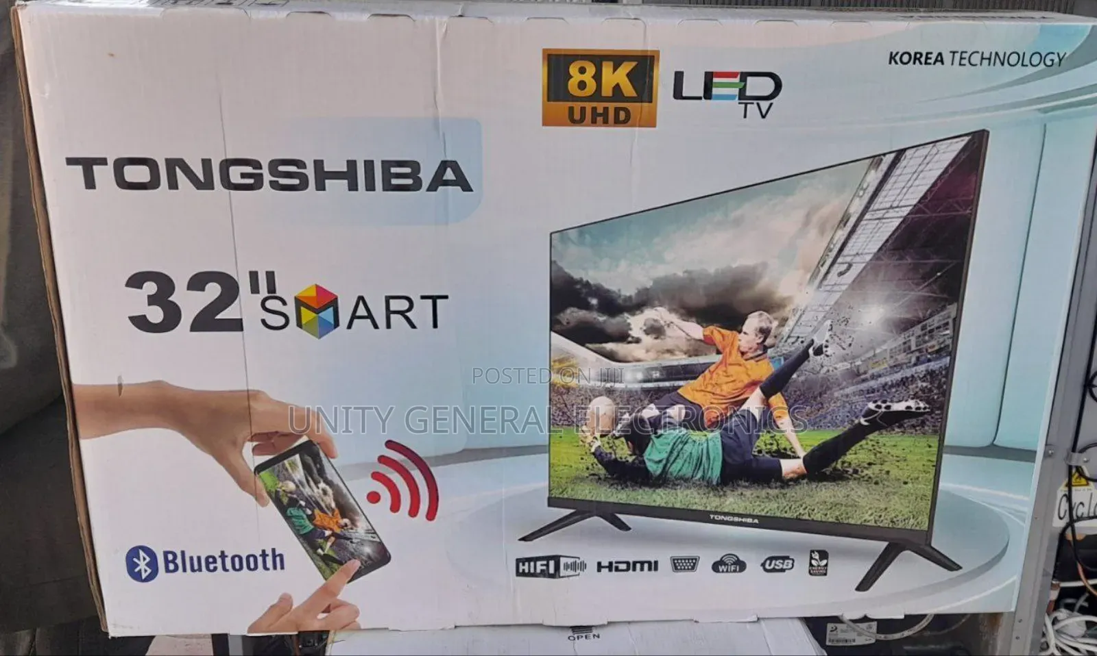*Tongshiba 32" Smart Tv (New Model)