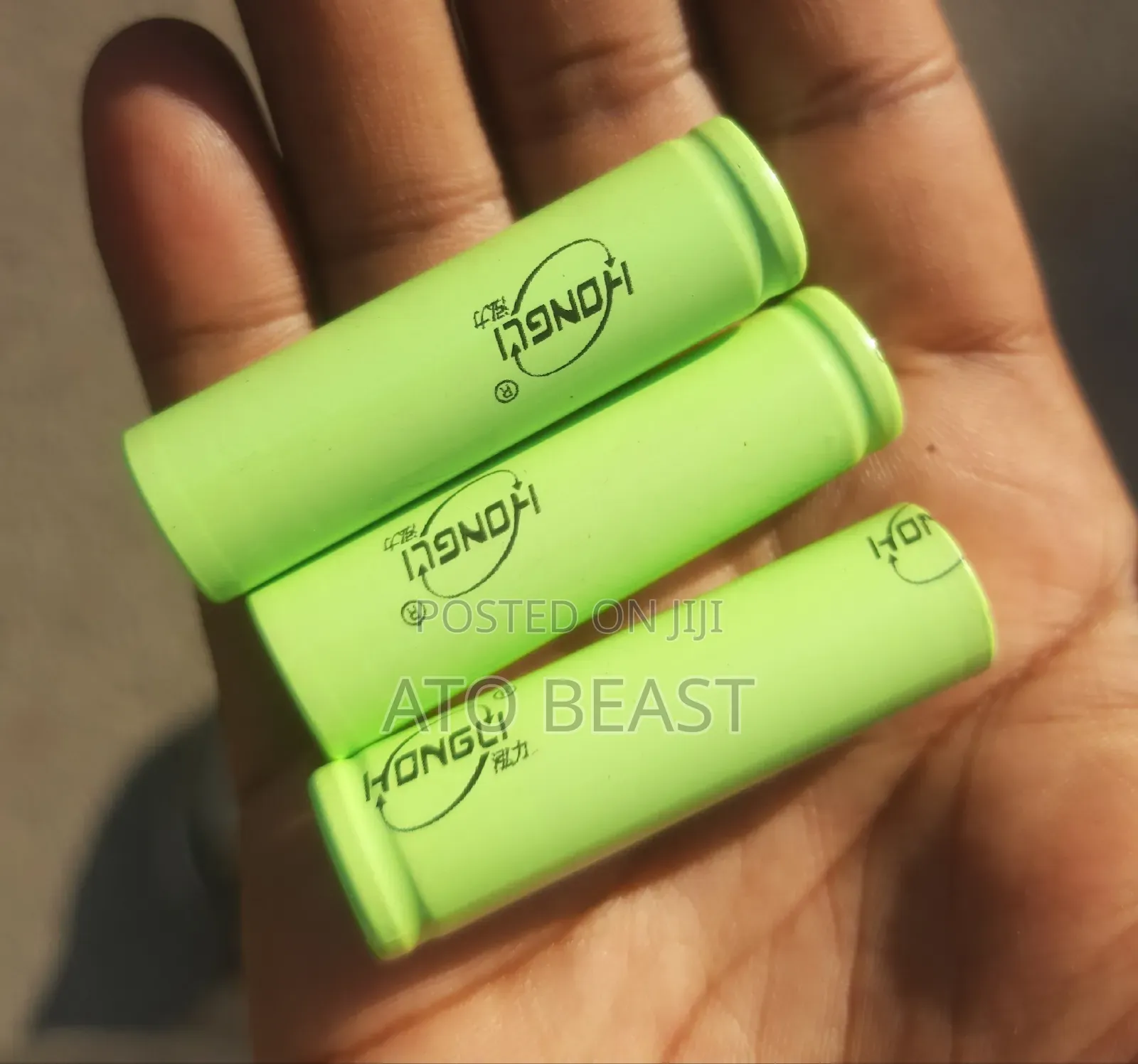 Hongli 14500 Lithium-Ion Rechargeable Batteries