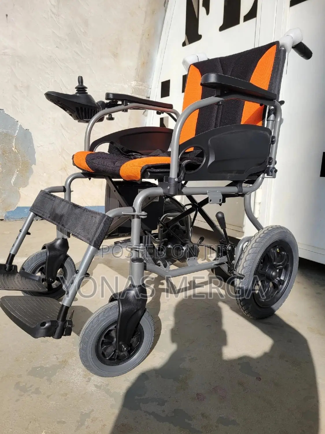 Electric Wheelchair翰事charging Wheelchair樫崨folding Portable Powerchair