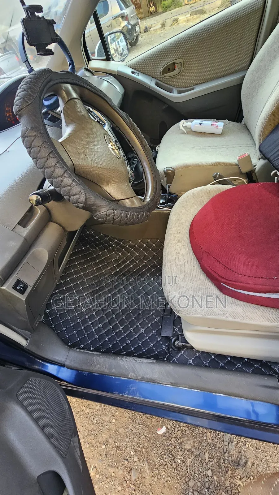 Toyota Yaris 2008 Blue