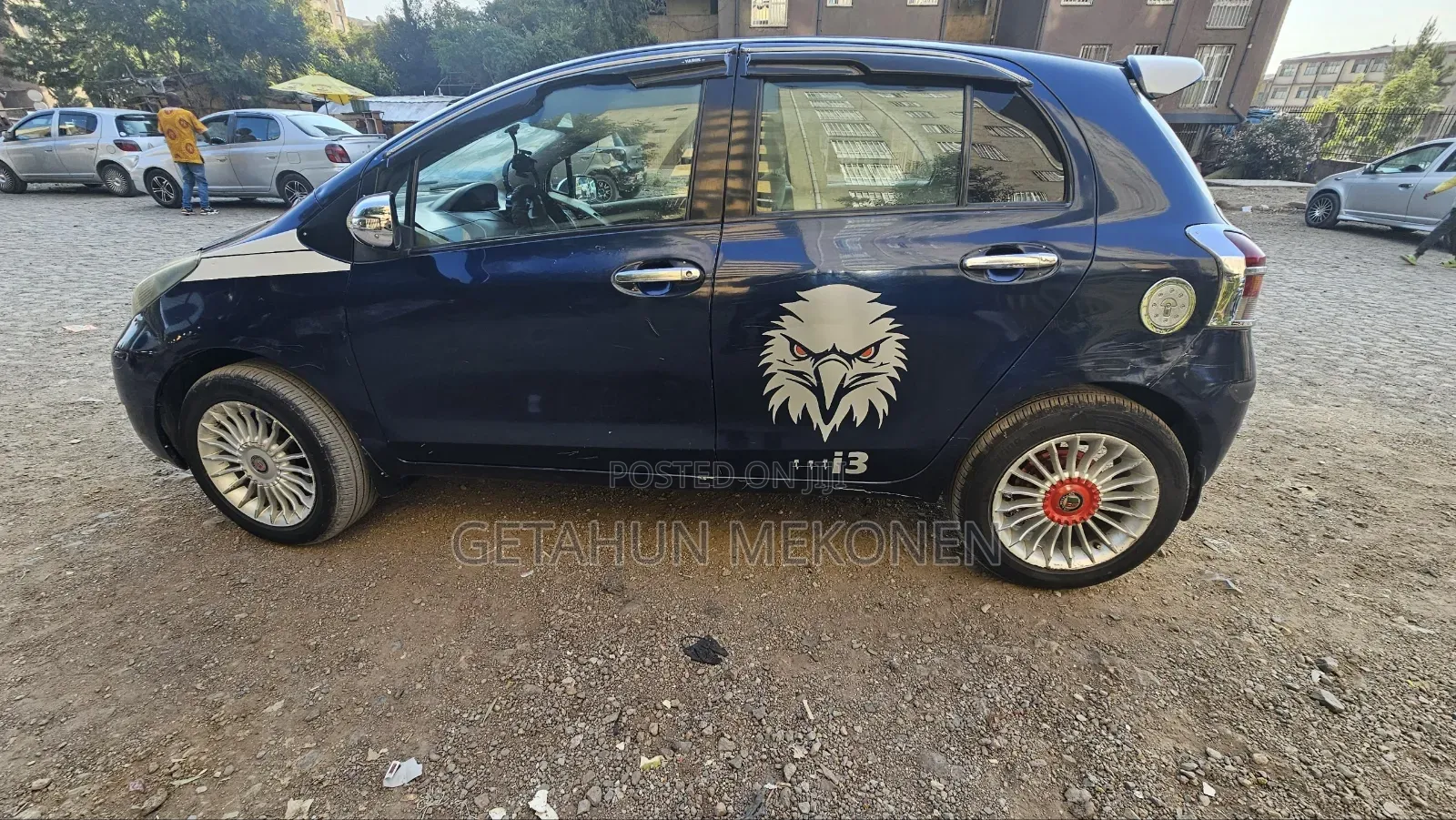 Toyota Yaris 2008 Blue