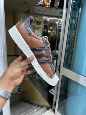 Adidas Old School High Master Quality Smooth Flat Lather Shoes