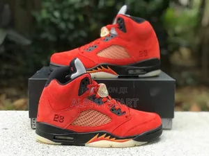 Photo - Air Jordan 5 Toro Bravo Ragingbull High Shoes for Men's Master Quality