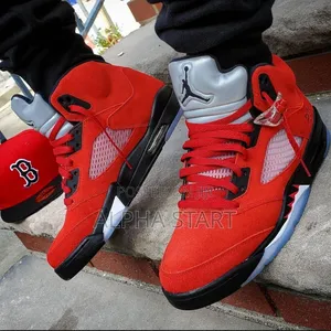 Air Jordan 5 Toro Bravo Ragingbull High Shoes for Men's Master Quality