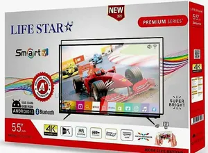 Life Star 55" Uhd Smart Tv New 2025
