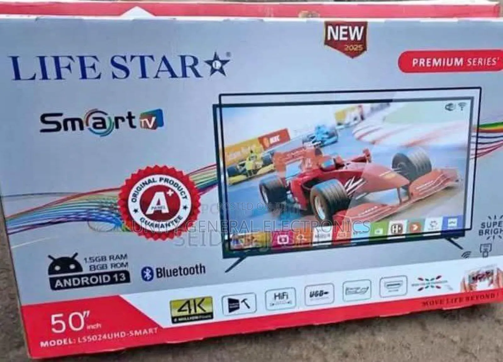 Life Star 50" Uhd Smart Tv