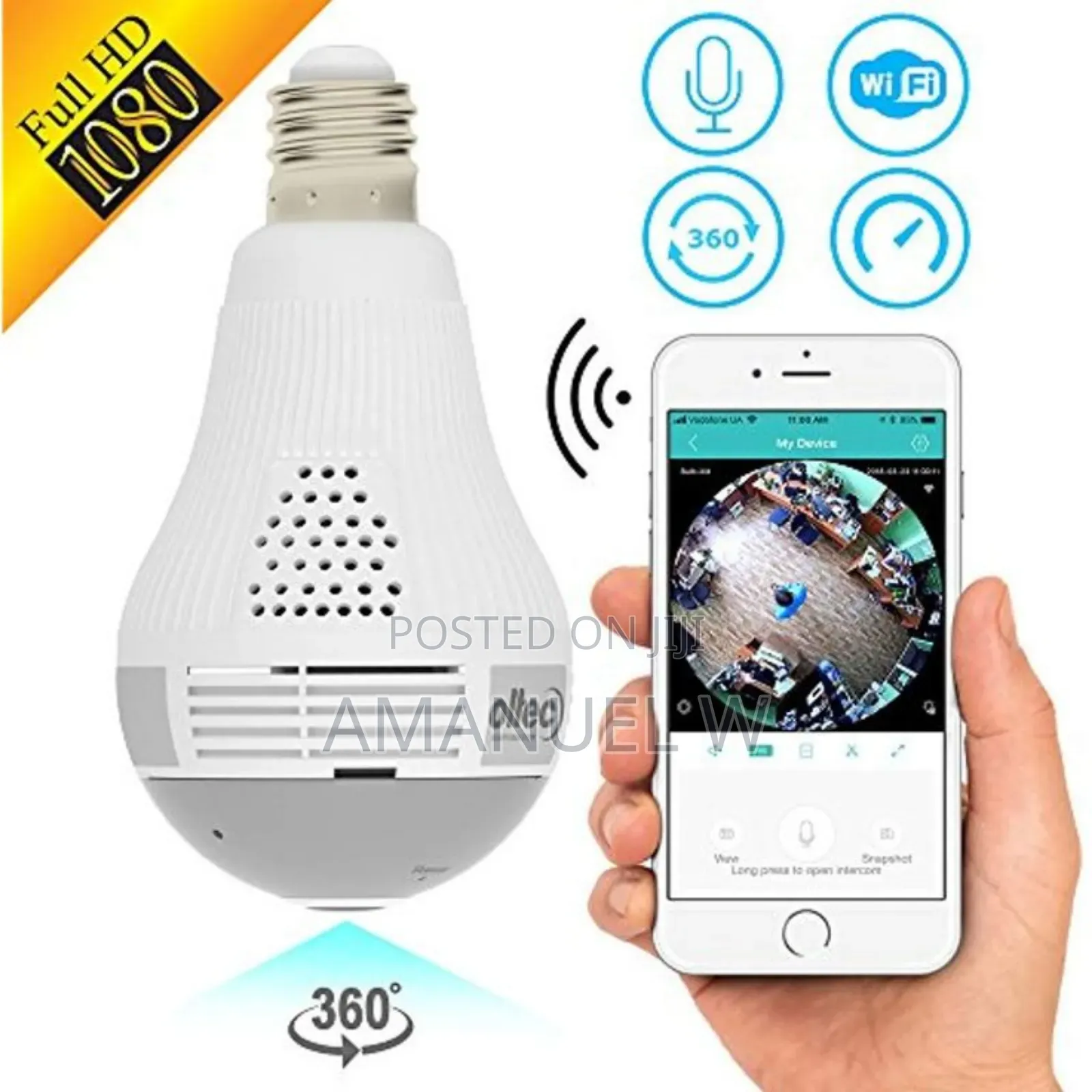 Bulb Security * New Brand Original Security Camera,With Hd Quality