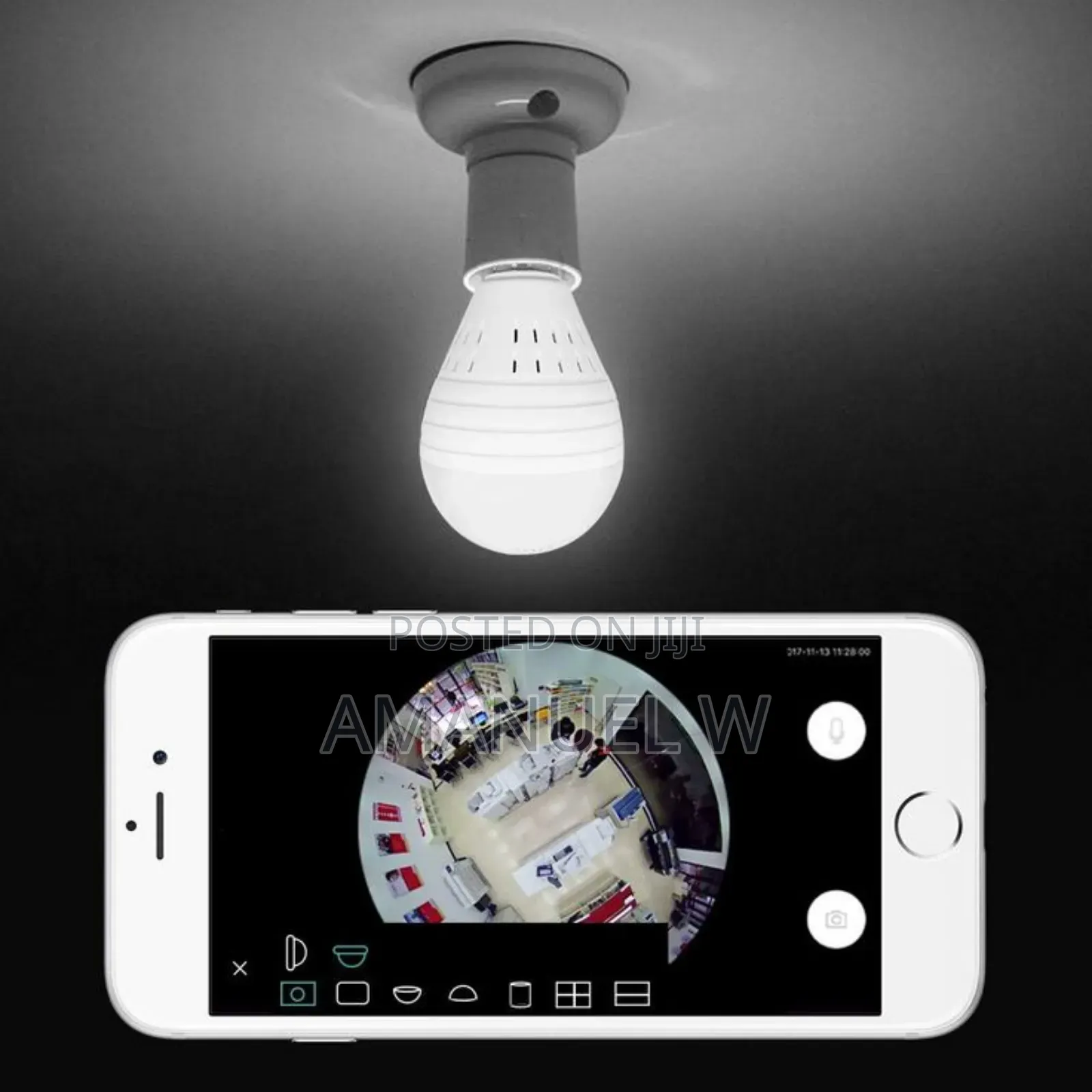 Bulb Security * New Brand Original Security Camera,With Hd Quality
