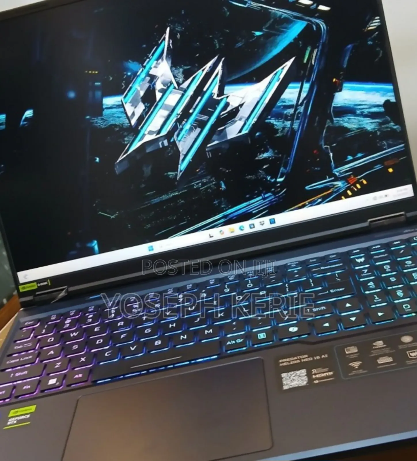 New Laptop Acer Predator Helios Neo 16 32GB Intel Core Ultra 9 SSD 1T