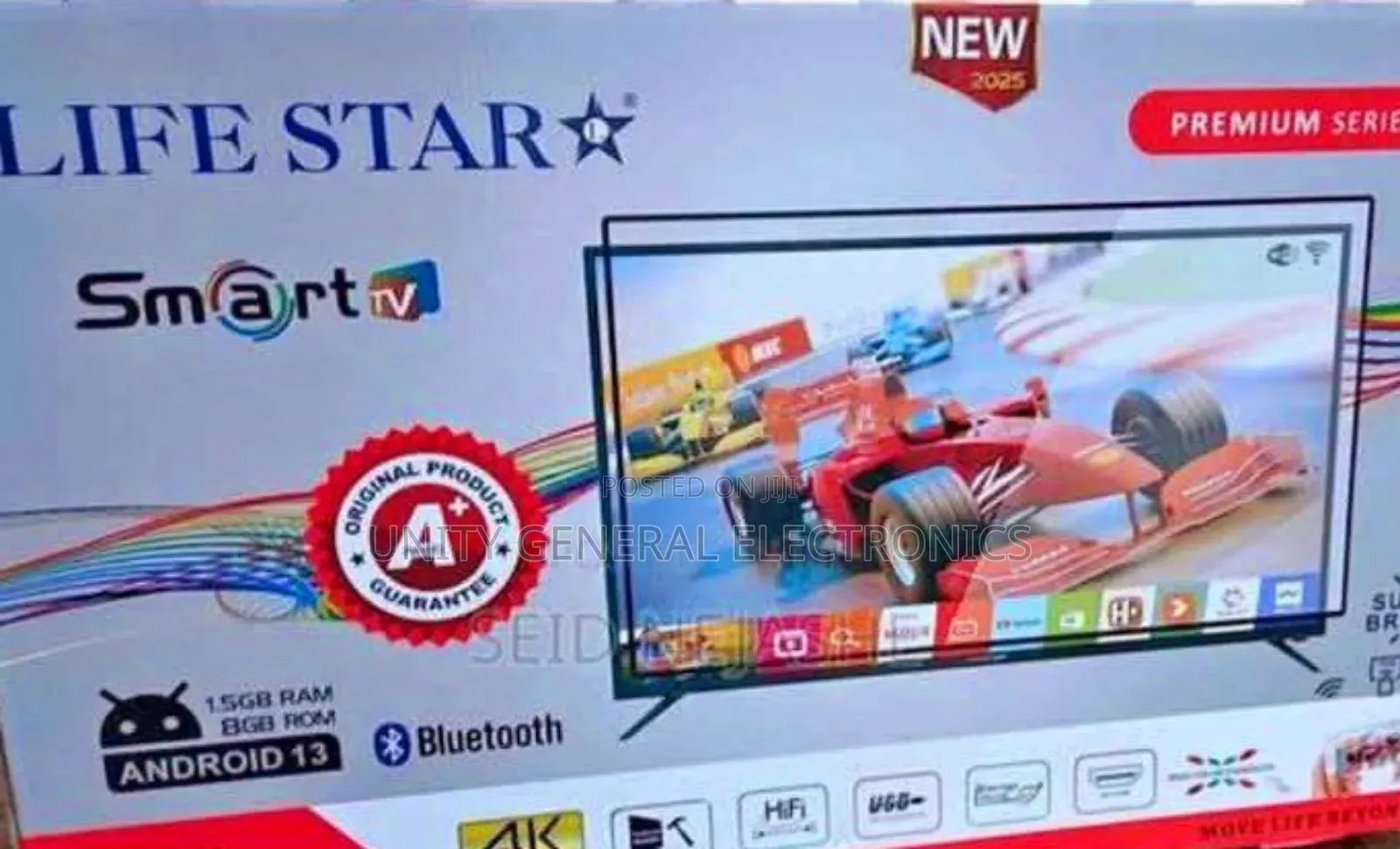 Life Star 50" Uhd Smart Tv