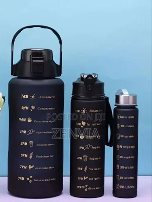 3 in 1 Colourf Water Bottle