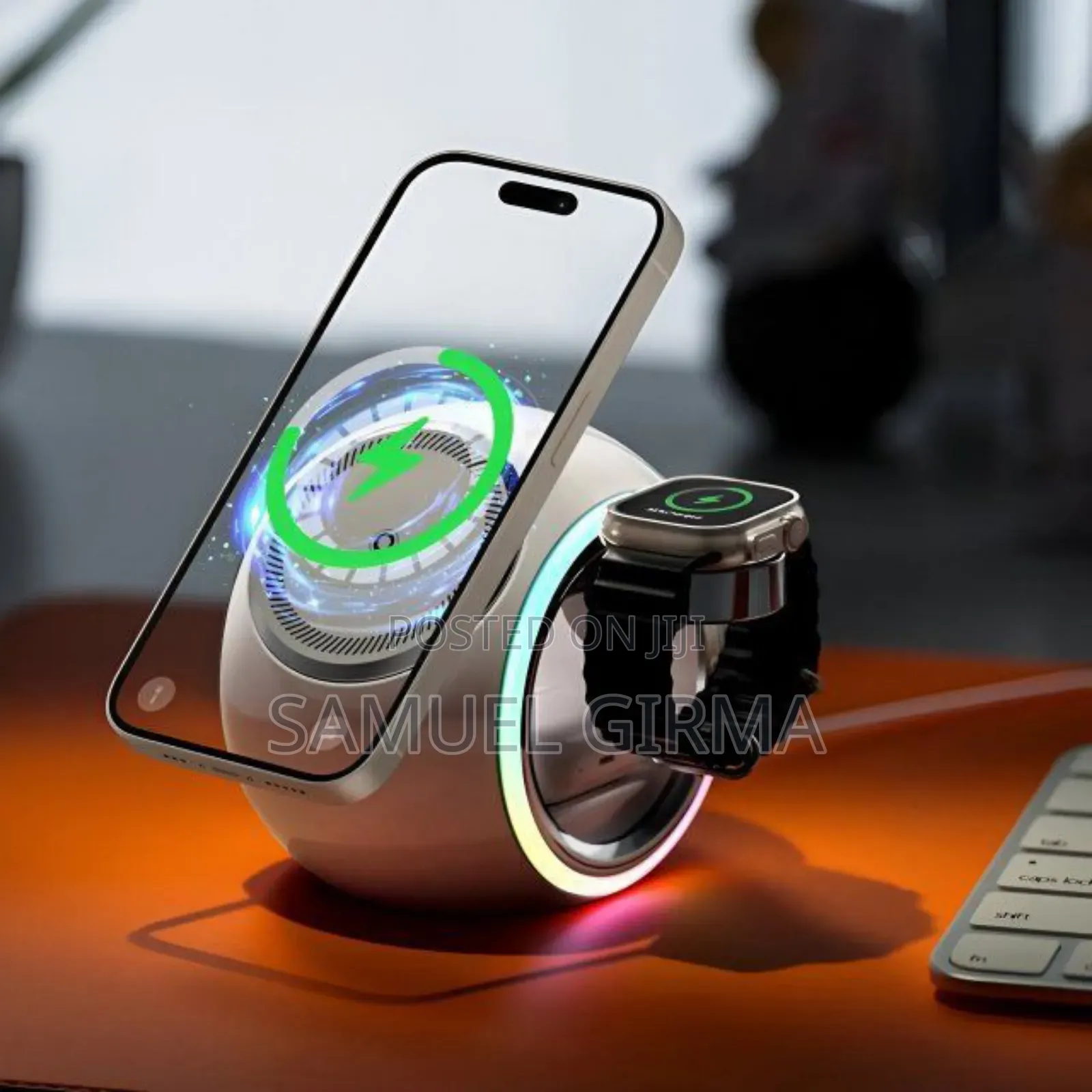 3-in-1 Wireless Charger Porodo