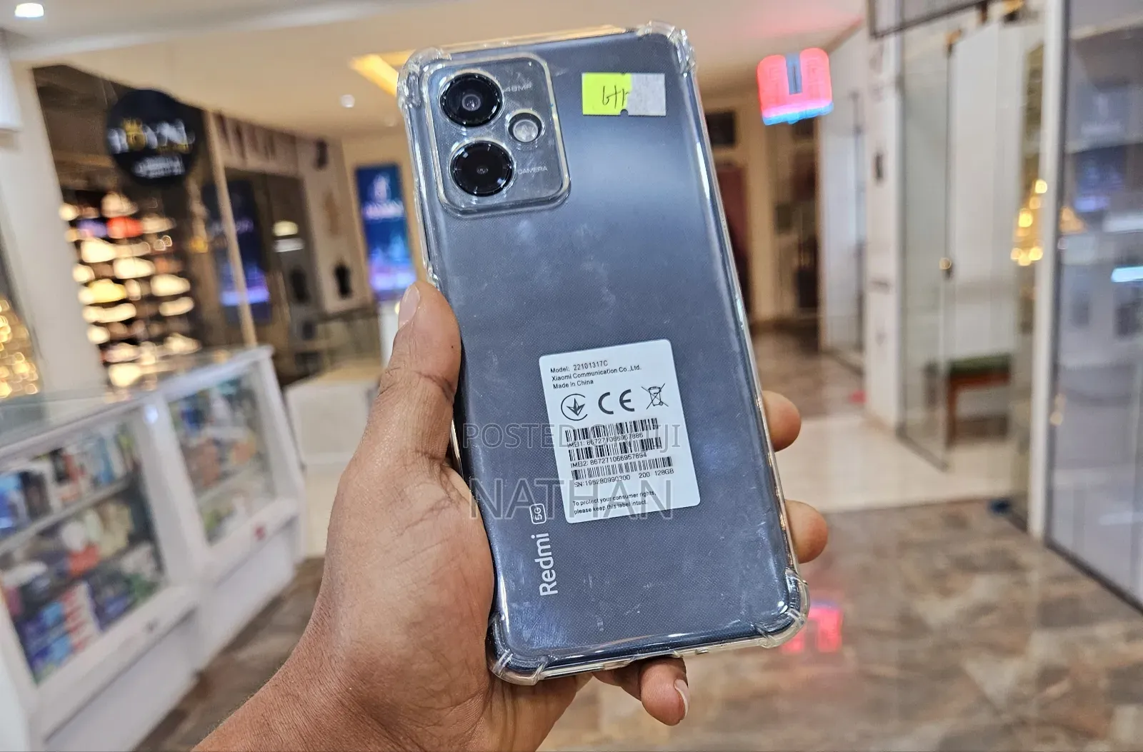 New Xiaomi Redmi Note 12 5G 128 GB Red