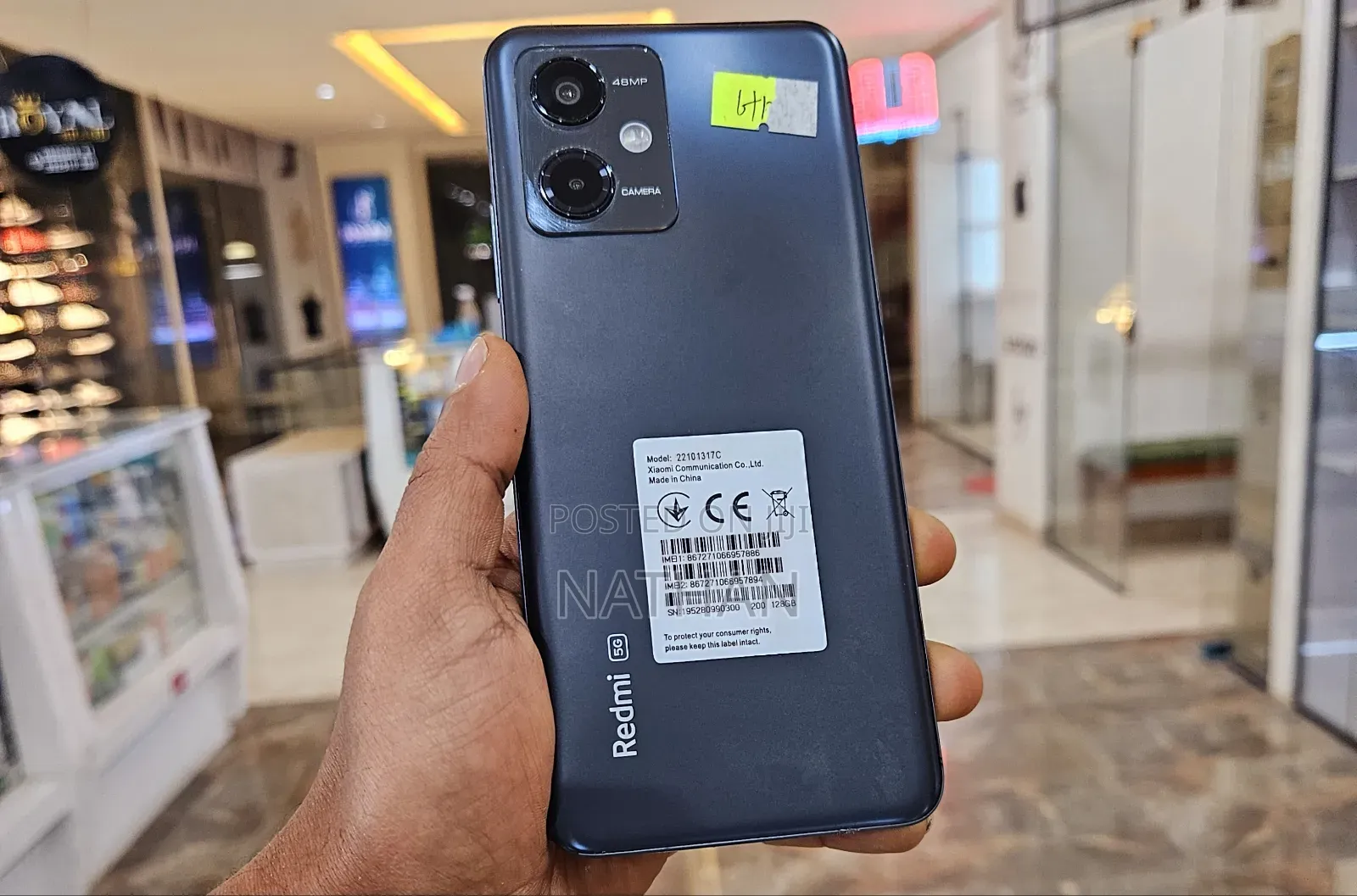 New Xiaomi Redmi Note 12 5G 128 GB Red