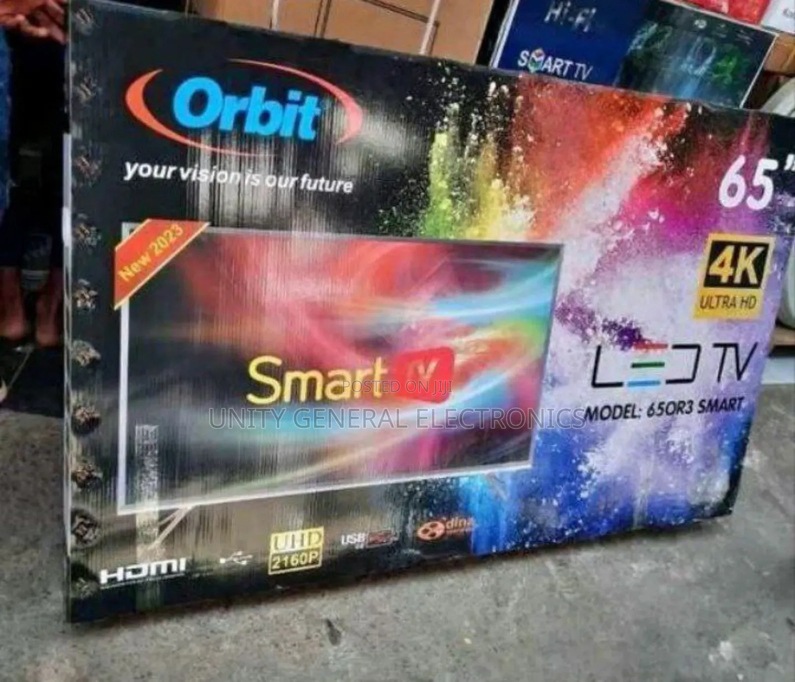 Orbit 65" Smart Tv Free Delivery