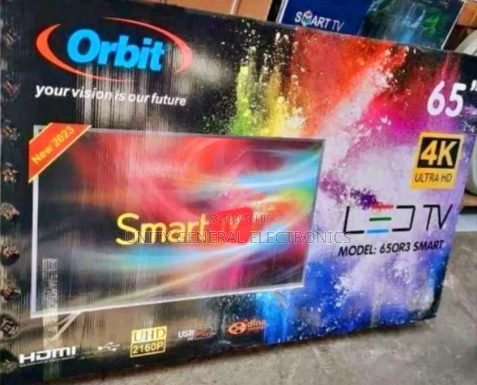 Orbit 65" Smart Tv Free Delivery