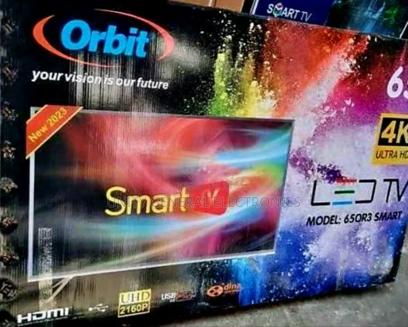Orbit 65" Smart Tv Free Delivery