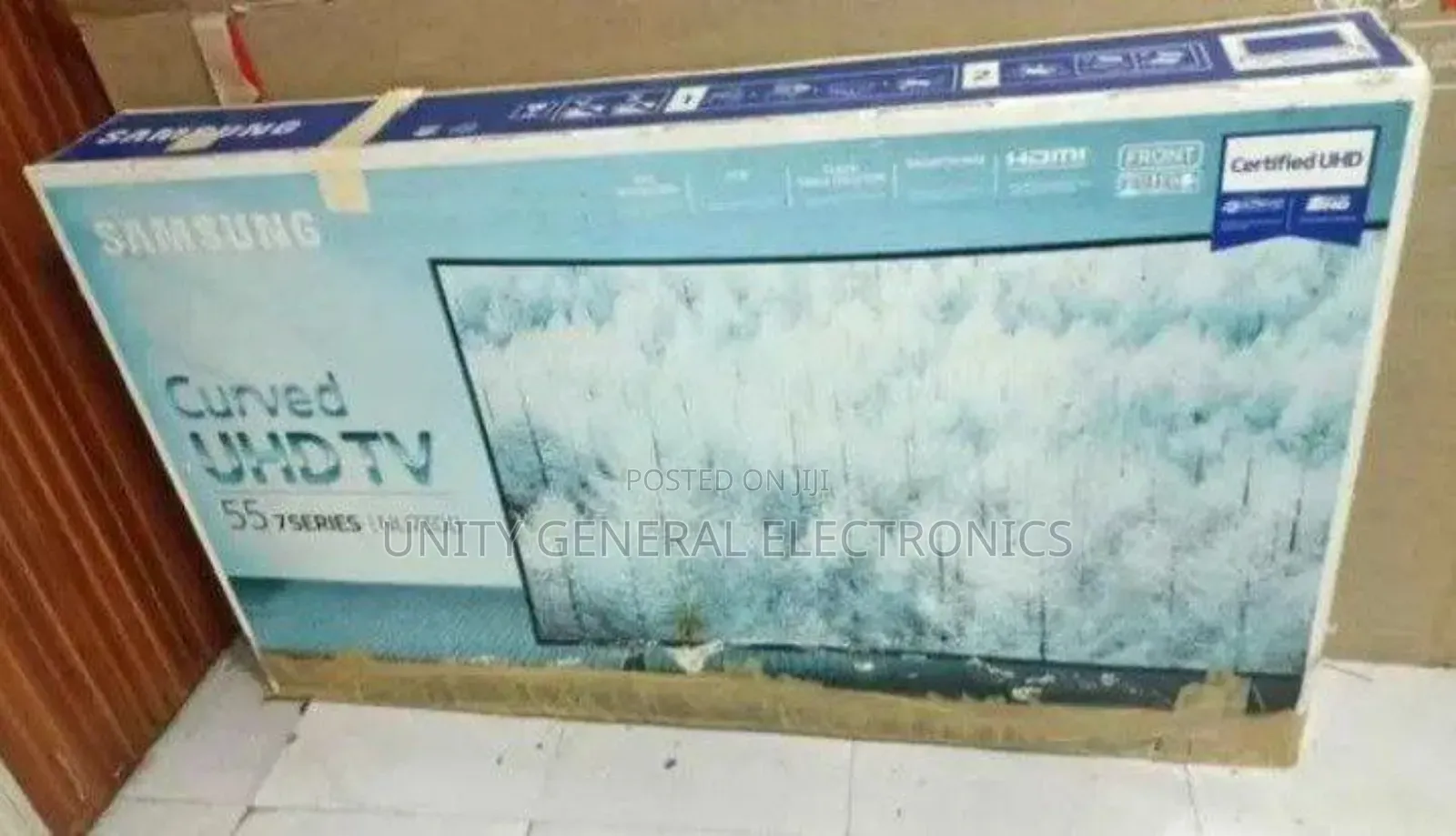 ●Samsung 55" Curved Uhd Smart Android Tv New Model