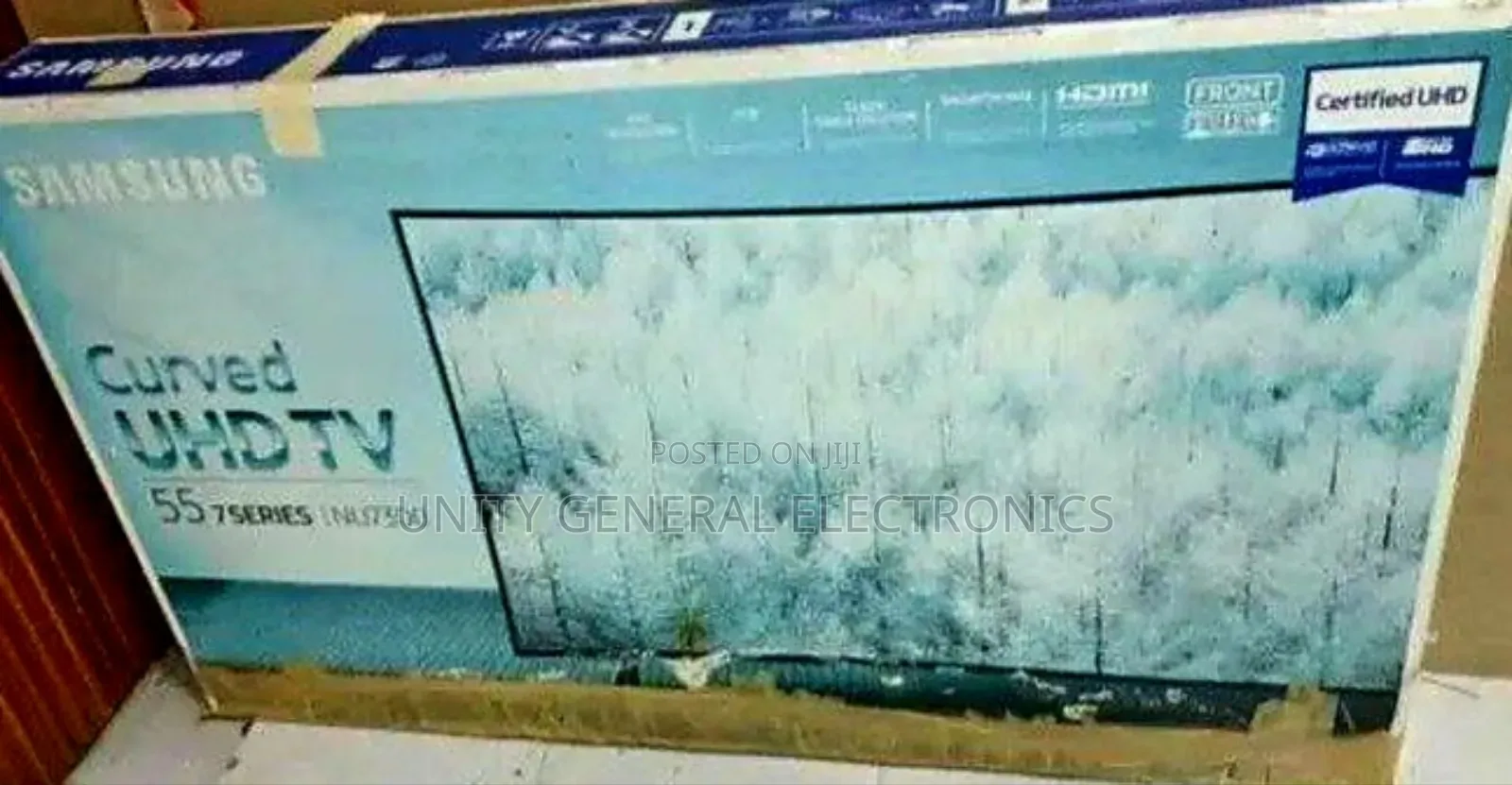 ●Samsung 55" Curved Uhd Smart Android Tv New Model