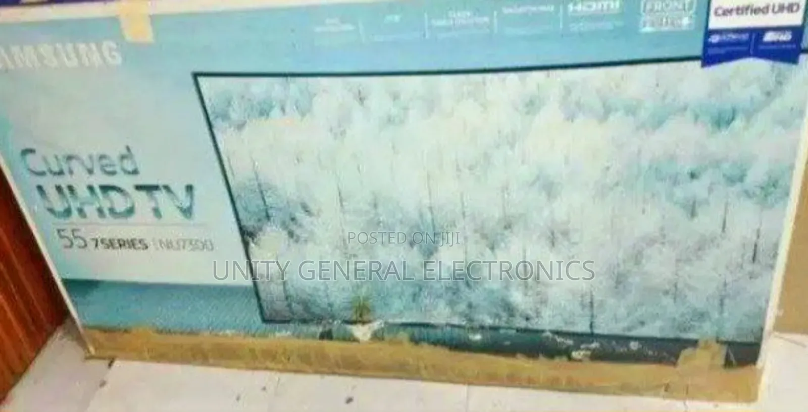 ●Samsung 55" Curved Uhd Smart Android Tv New Model